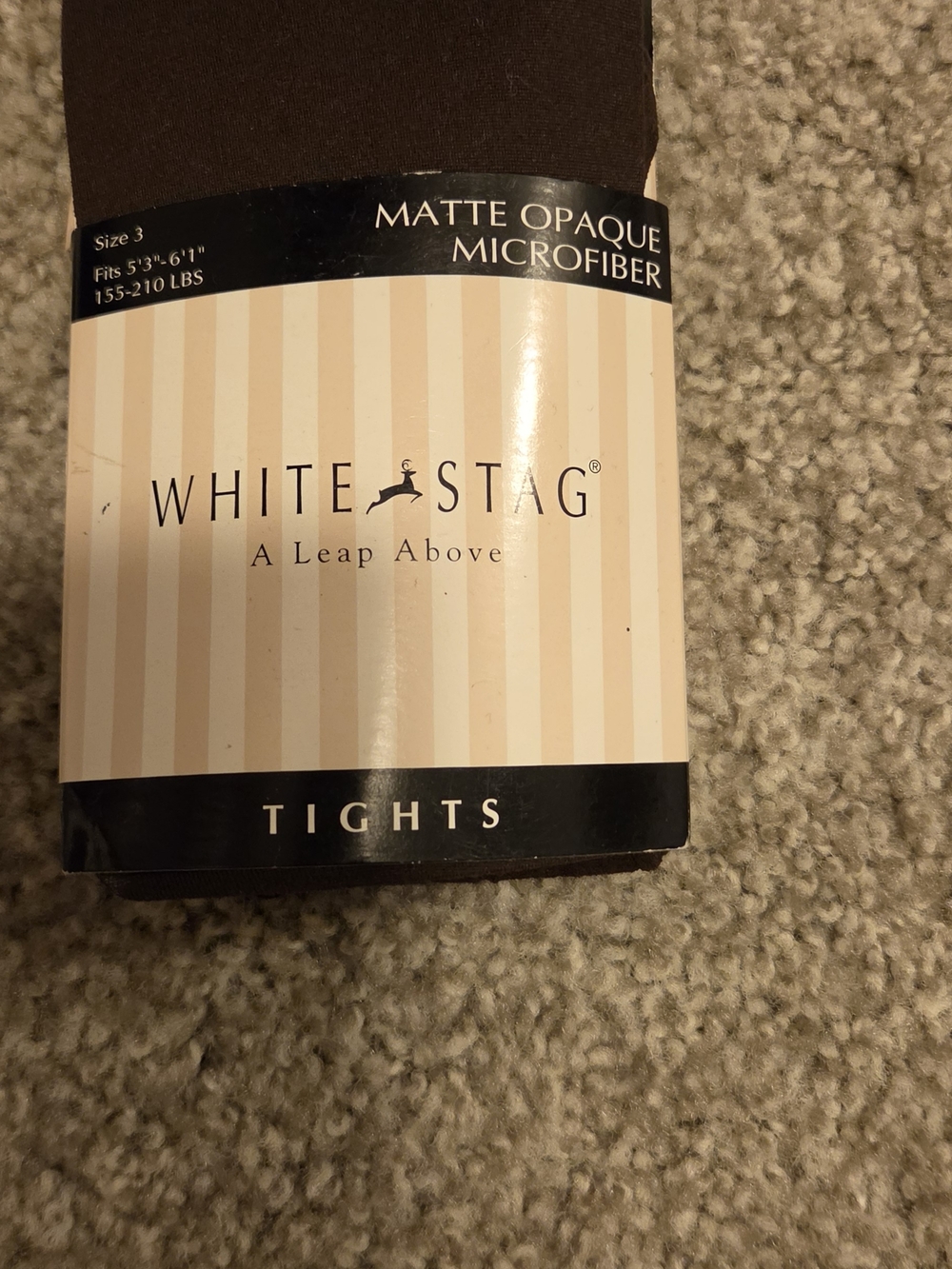 White Stag Brown Hosiery Tights